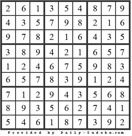 Daily Sudoku