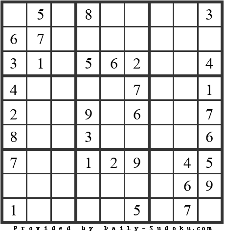 Daily Sudoku