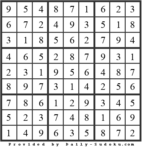 Daily Sudoku