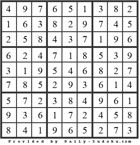 Daily Sudoku