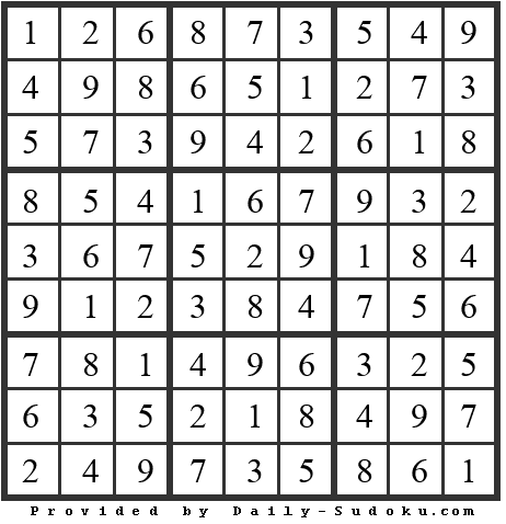 Daily Sudoku