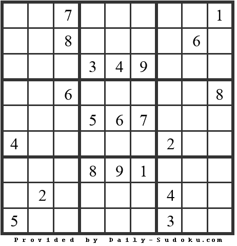Daily Sudoku