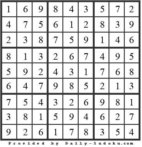 Daily Sudoku