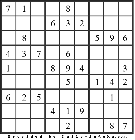 Daily Sudoku