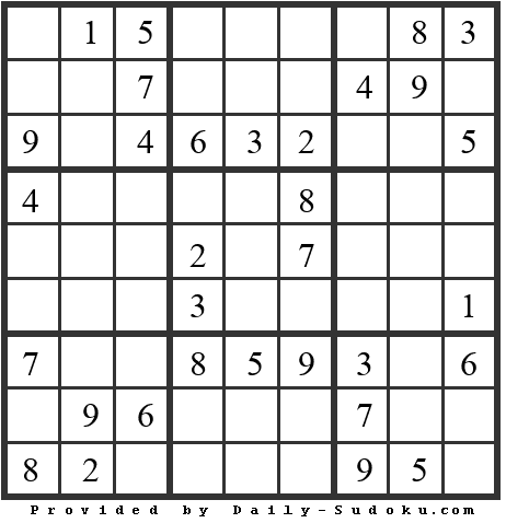 Daily Sudoku