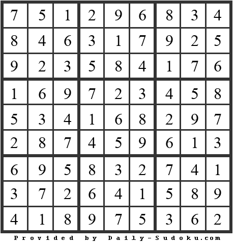 Daily Sudoku