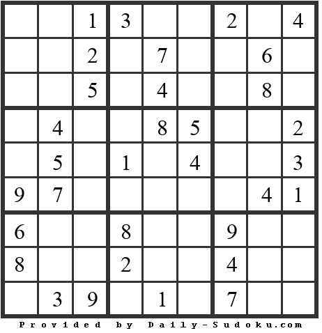 Daily Sudoku