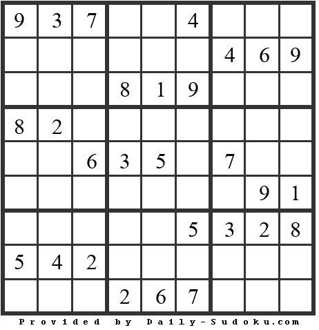 Daily Sudoku