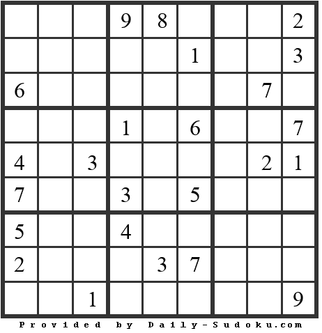Daily Sudoku