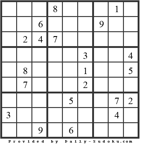 Daily Sudoku