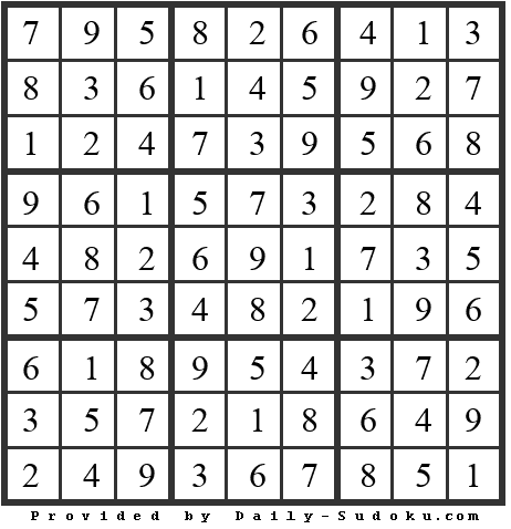 Daily Sudoku