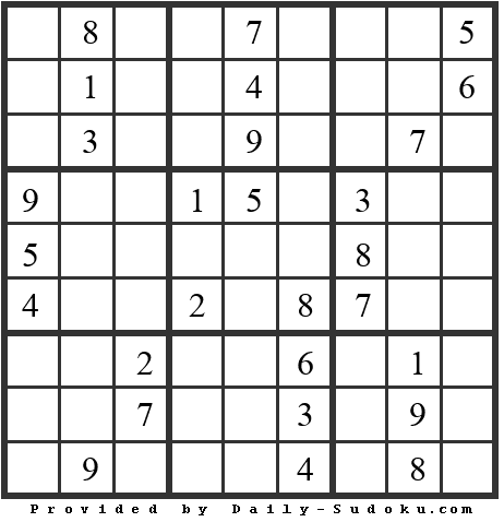 Daily Sudoku