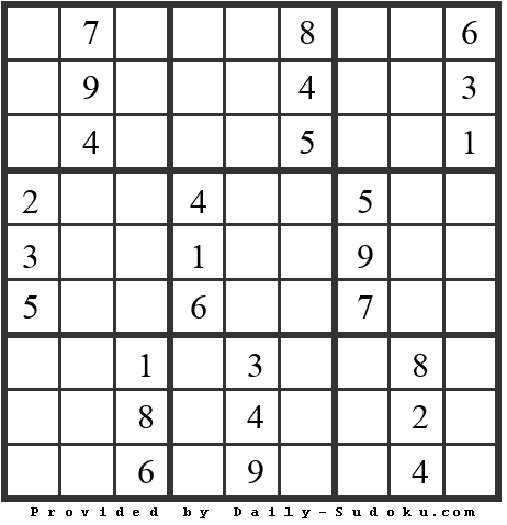 Daily Sudoku