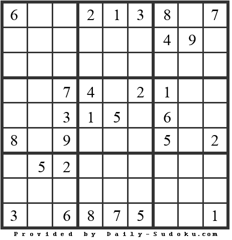 Daily Sudoku