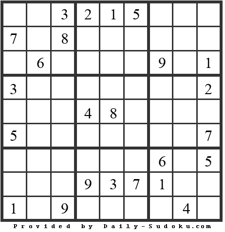 Daily Sudoku