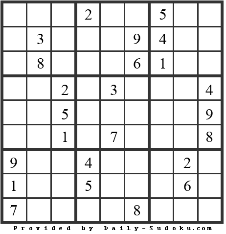 Daily Sudoku