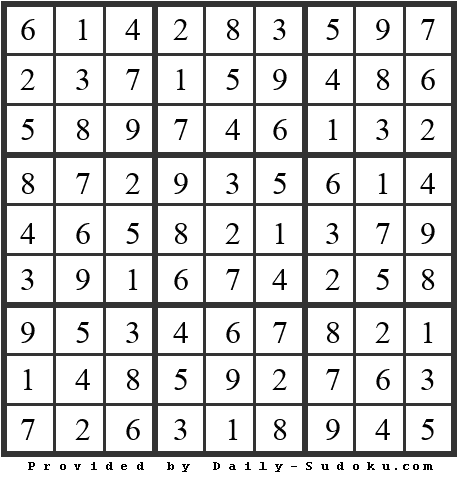 Daily Sudoku