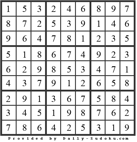 Daily Sudoku