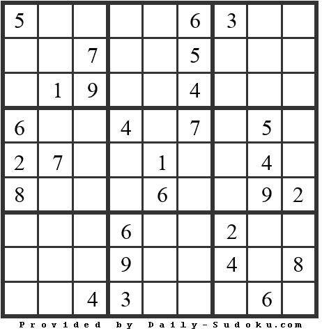 Daily Sudoku