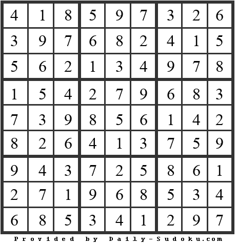 Daily Sudoku