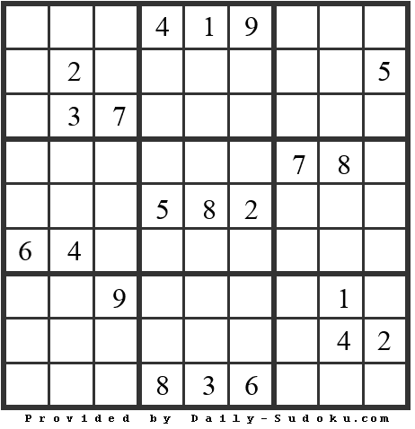 Daily Sudoku