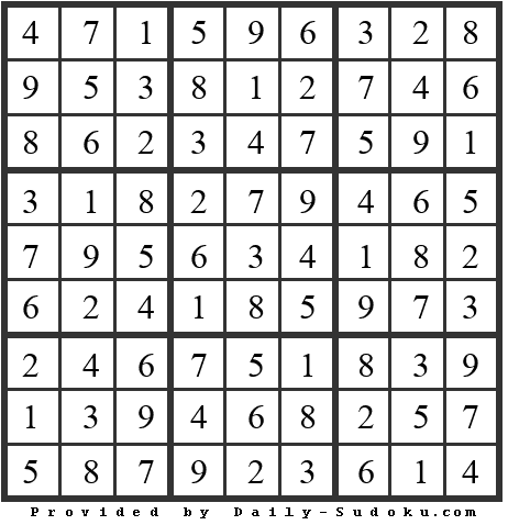 Daily Sudoku