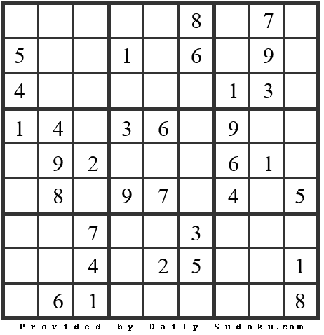 Daily Sudoku
