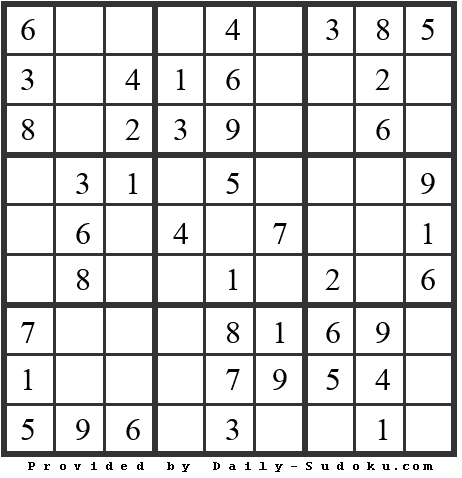 Daily Sudoku
