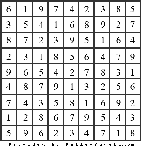 Daily Sudoku
