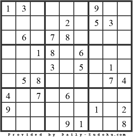 Daily Sudoku