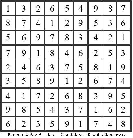 Daily Sudoku