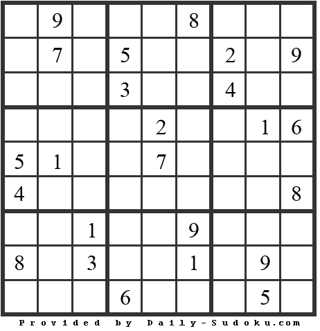 Daily Sudoku