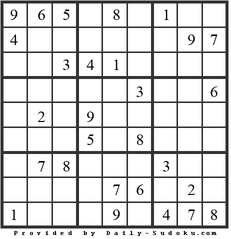 Daily Sudoku