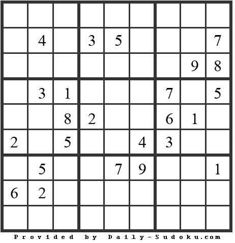 Daily Sudoku