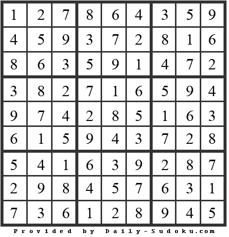 Daily Sudoku