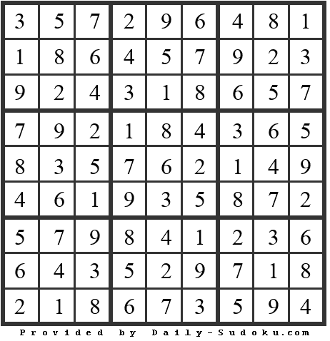 Daily Sudoku