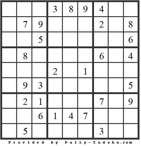Daily Sudoku