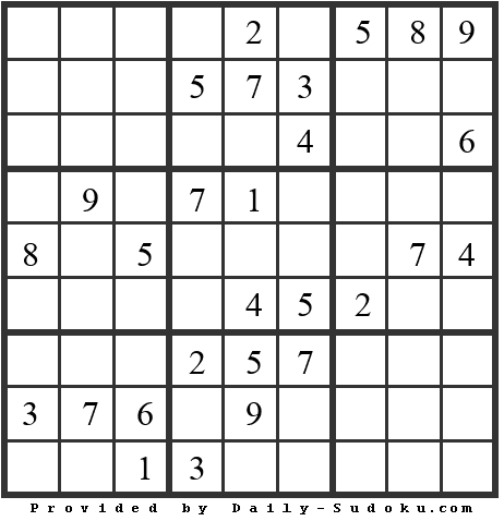 Daily Sudoku