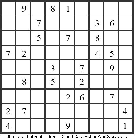 Daily Sudoku