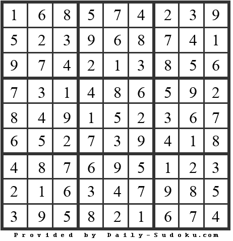 Daily Sudoku