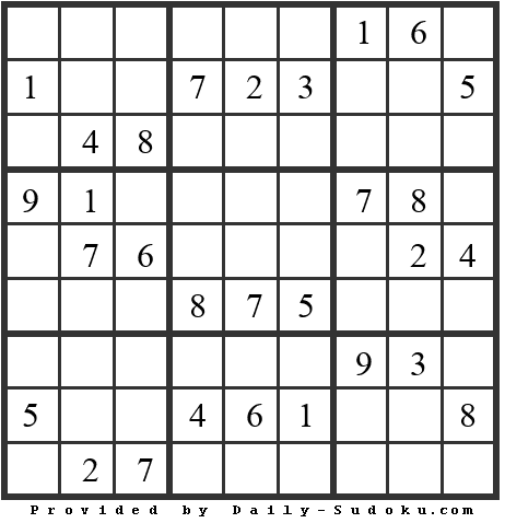 Daily Sudoku