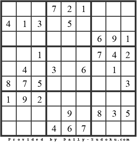 Daily Sudoku