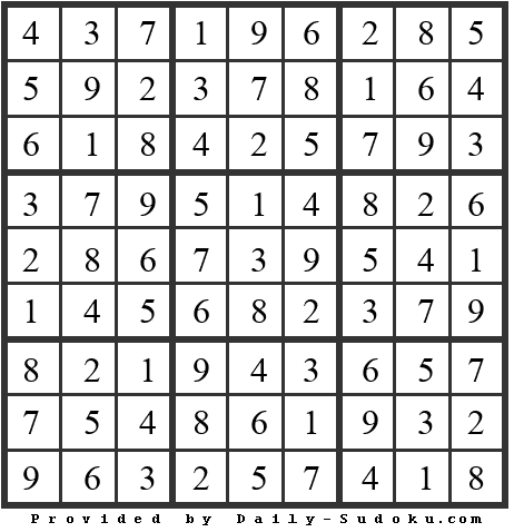 Daily Sudoku
