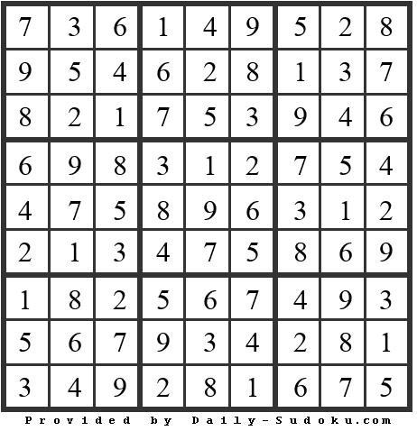 Daily Sudoku