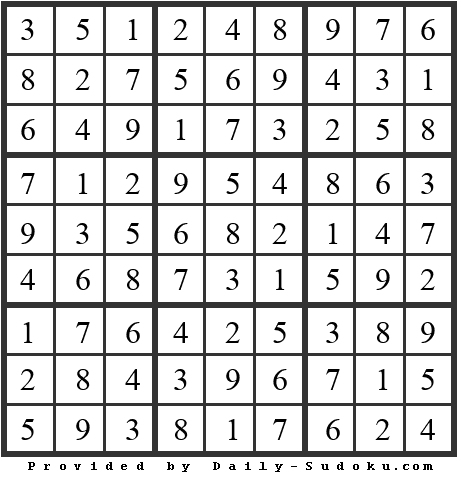 Daily Sudoku
