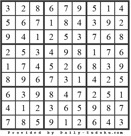 Daily Sudoku