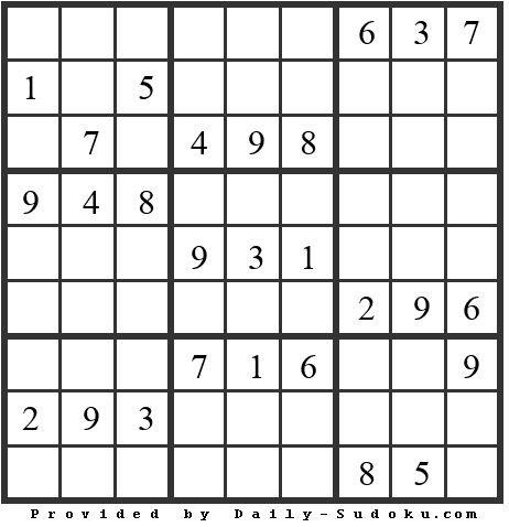 Daily Sudoku