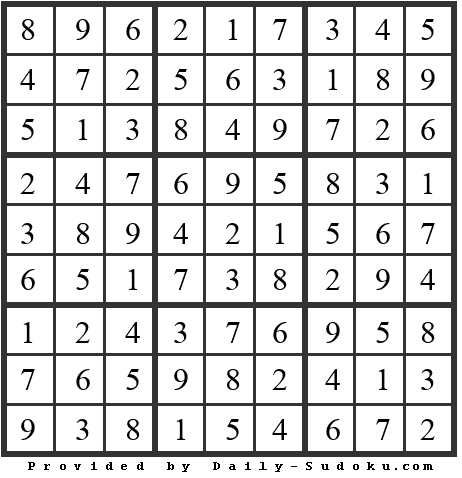 Daily Sudoku