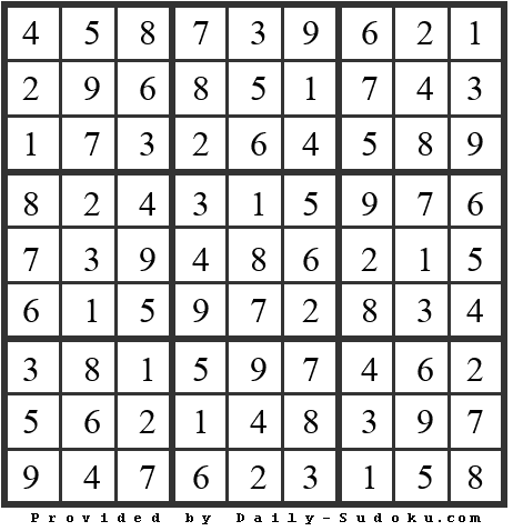 Daily Sudoku