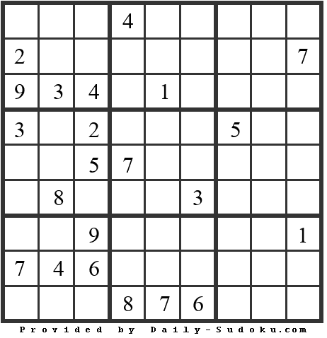 Daily Sudoku